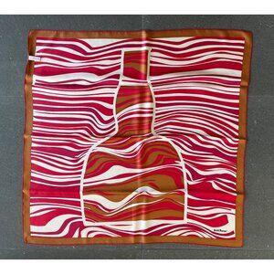 Grand Marnier Silk Scarf By B.B. Canova